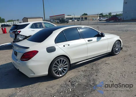 2016 Mercedes-Benz C 450 Amg 4Matic from USA, damaged, VIN 55SWF6EB0GU127122